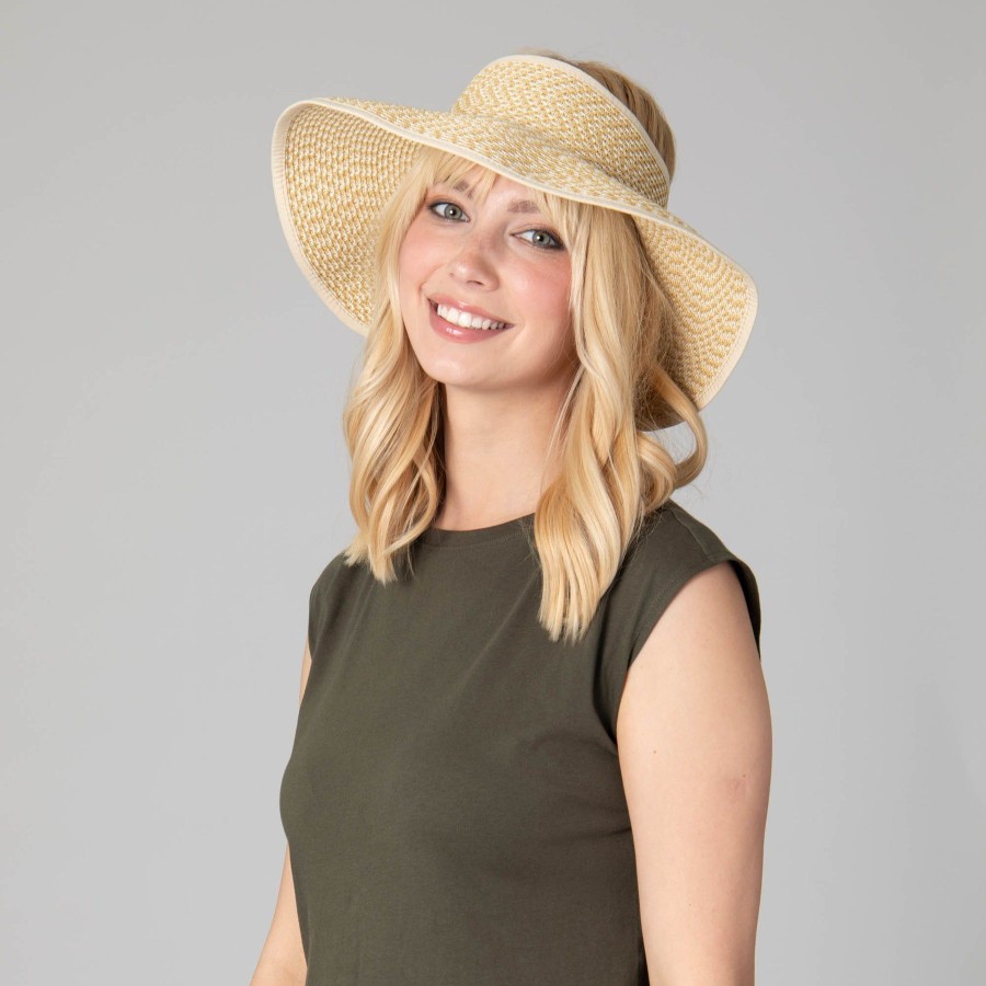 Women San Diego Hat | Women'S Ultrabraid Large Brim Visor