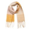 Women San Diego Hat Scarves | Jessie-Women'S Heavy Woven Stripe Scarf