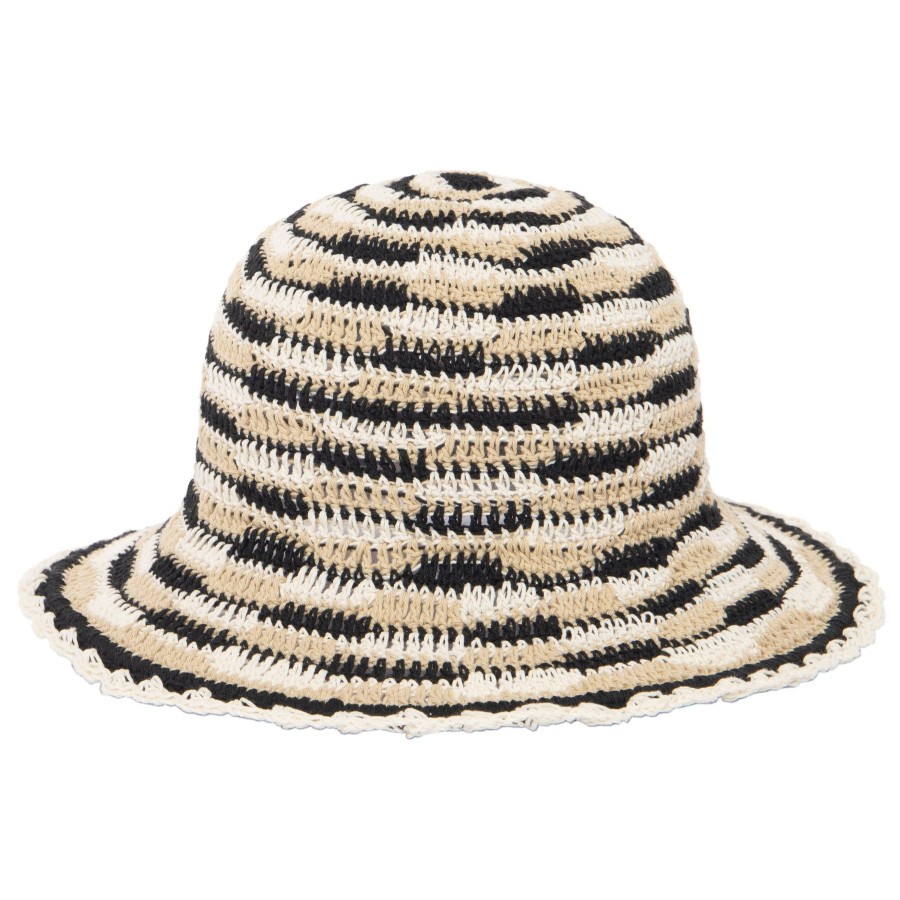 Women San Diego Hat | Heather Pattern Women'S Crocheted Brim Hat