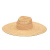 Women San Diego Hat | Women'S Raffa Braid Wide Brim Fedora With Suede Band