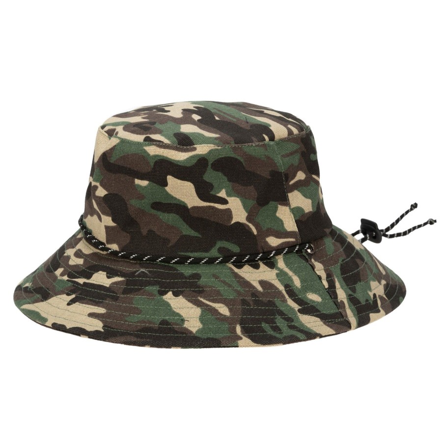 Men San Diego Hat | Camo Cut And Sew Sublimated Camo Print Bucket Hat