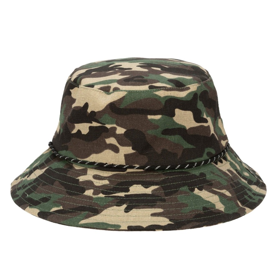 Men San Diego Hat | Camo Cut And Sew Sublimated Camo Print Bucket Hat