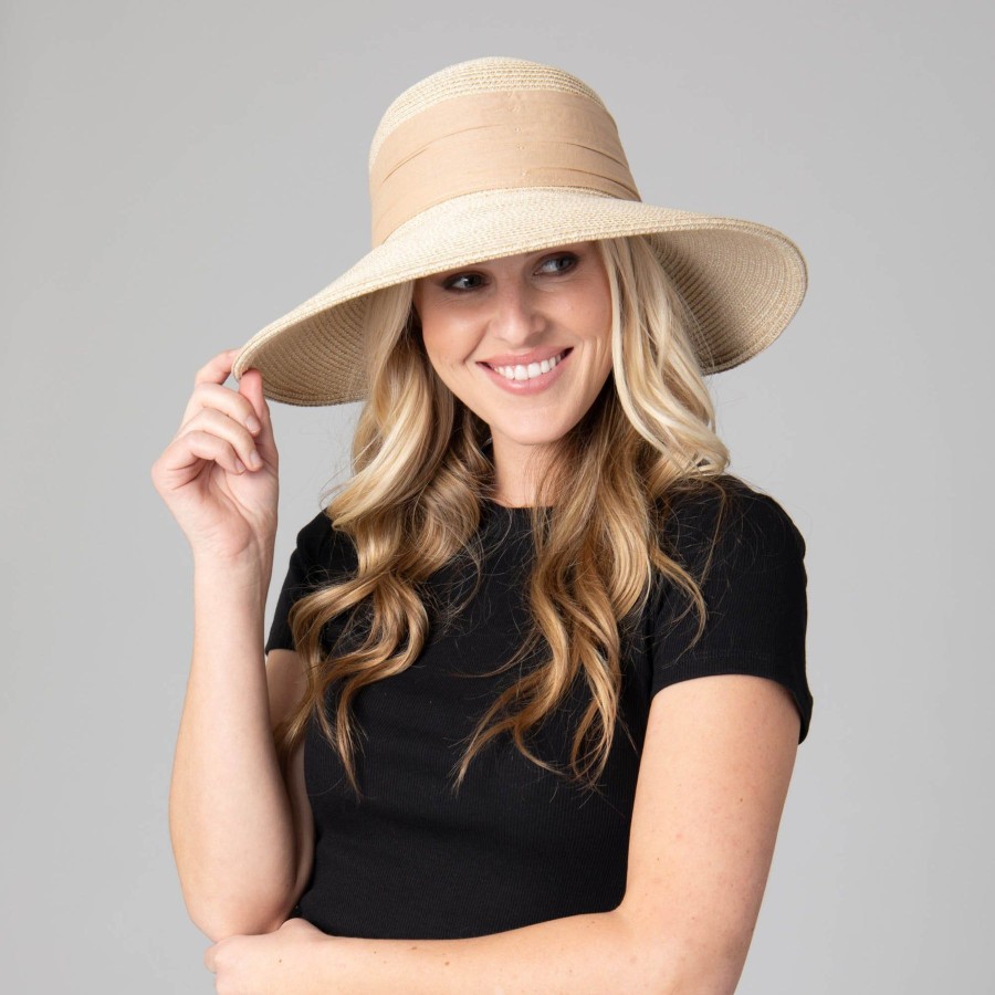 Women San Diego Hat | Bay-Women'S Ultrabraid Round Crown Face Saver Hat