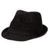 Men San Diego Hat | Men'S Cut And Sew Corduroy Fedora