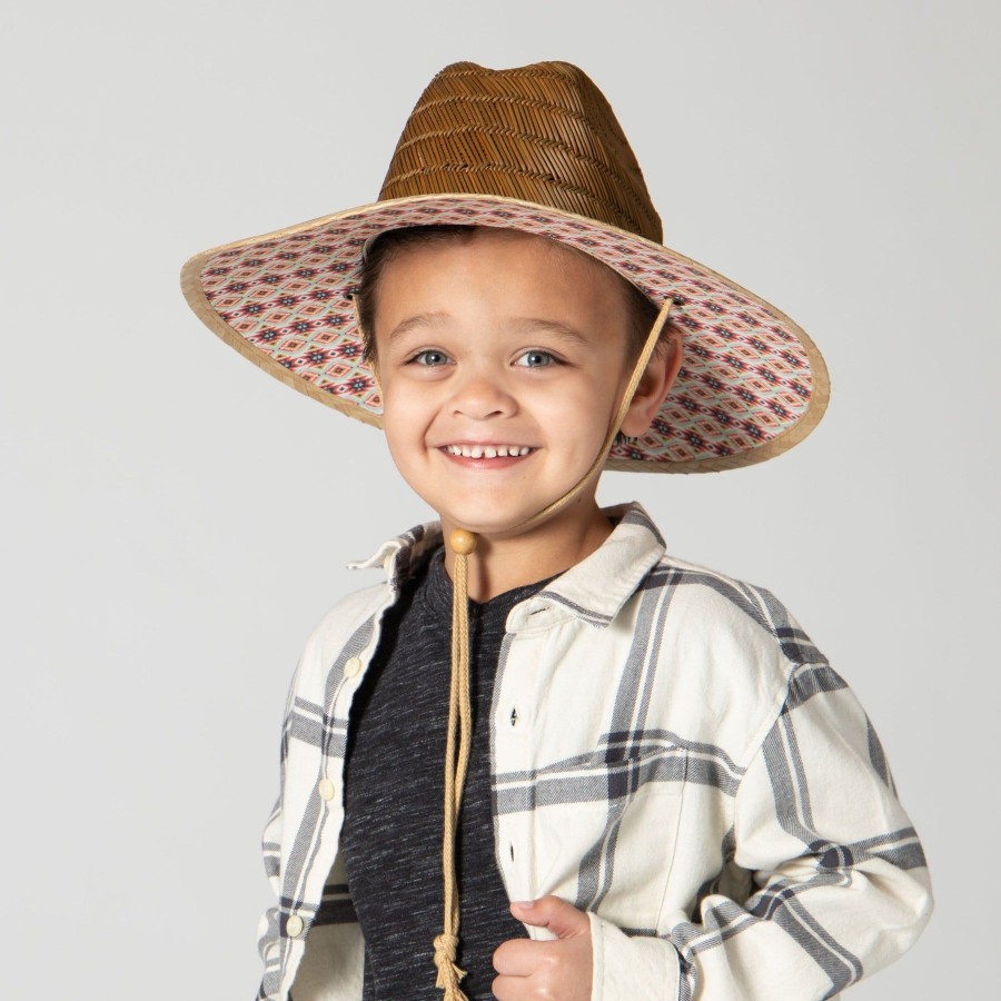 Kids San Diego Hat | 5-7 Year Old Kid Straw Lifeguard