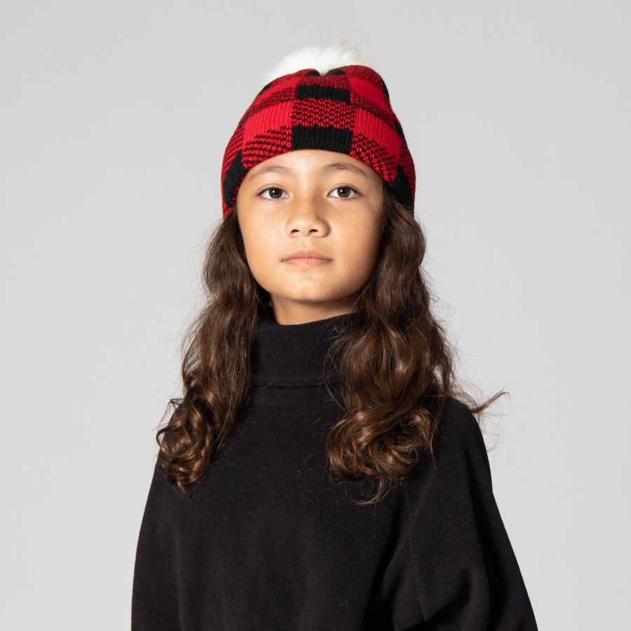 Kids San Diego Hat | Kid'S Buffalo Check Beanie