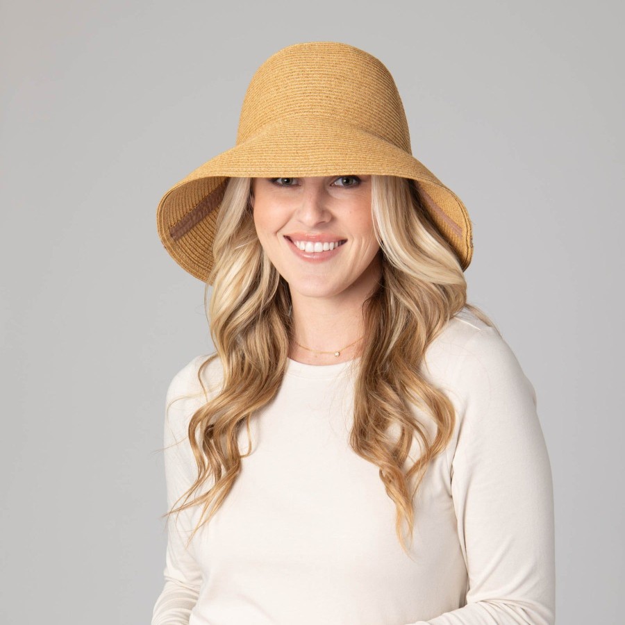 Women San Diego Hat | Oceanside-Women'S Ultrabraid Bucket With Side Seam