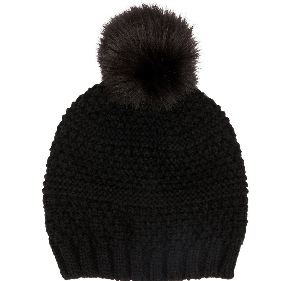 Women San Diego Hat | Women'S Knit Beanie W/Faux Fur Pom