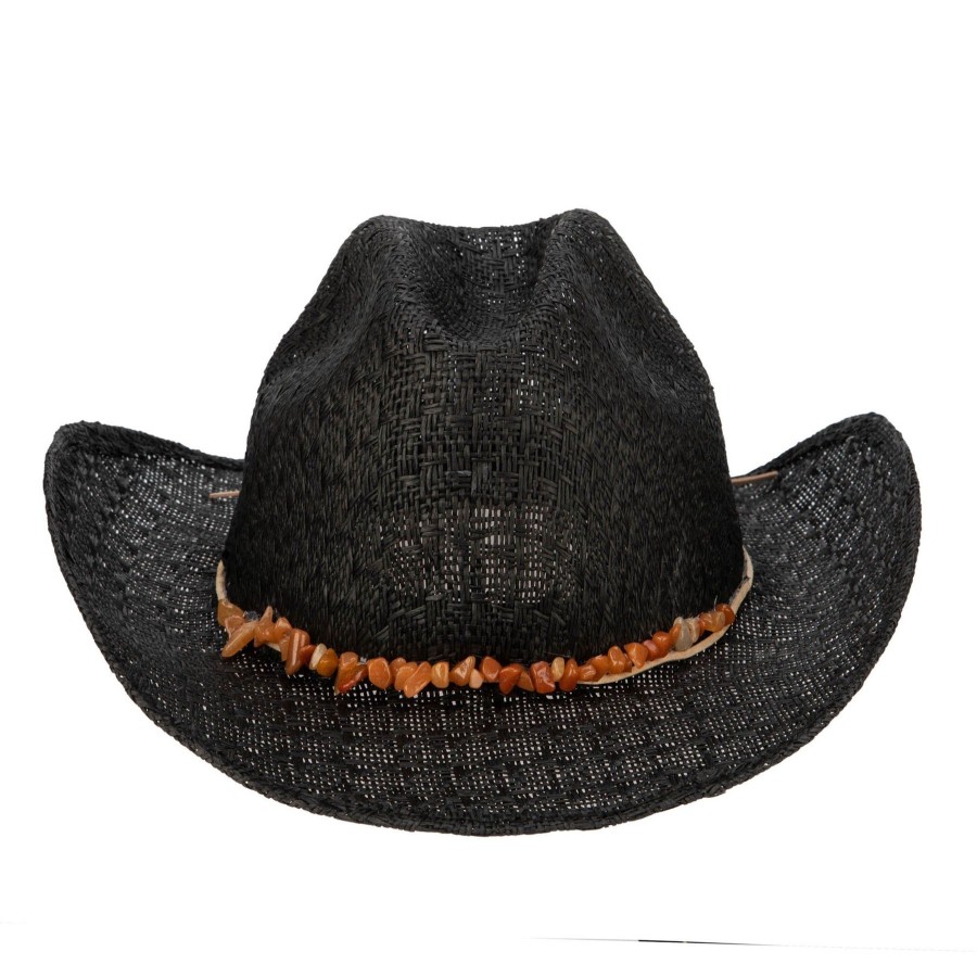 Women San Diego Hat | Women'S Paperbraid Cowboy With Layered Bands