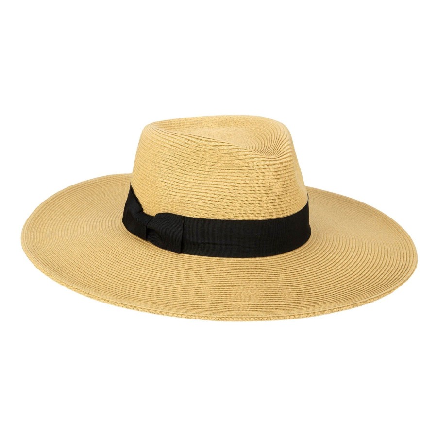 Women San Diego Hat | Next Level Coverage-Fine Ultrabraid Wide Brim Fedora