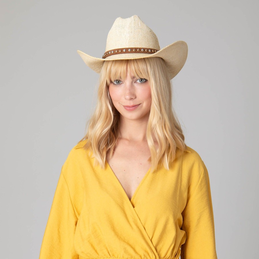 Women San Diego Hat | Wave Rider Women'S Cattleman'S Crease Cowboy