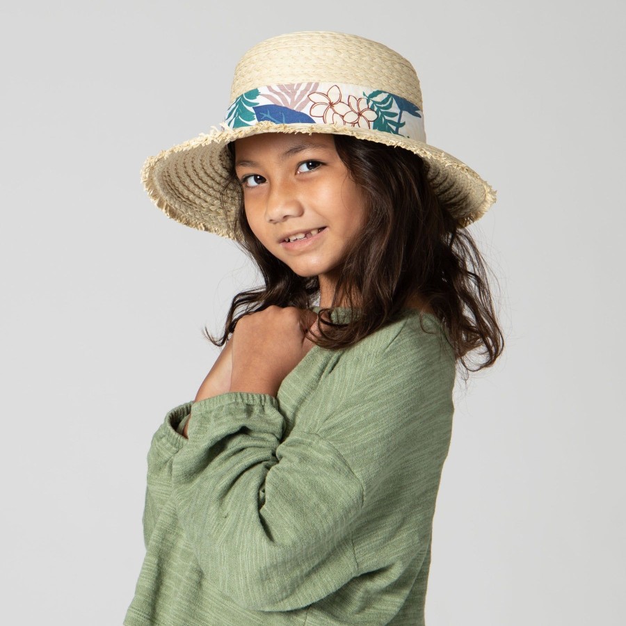 Kids San Diego Hat | 5-7 Year Old Kid Paperbraid Floppy Sun Hat