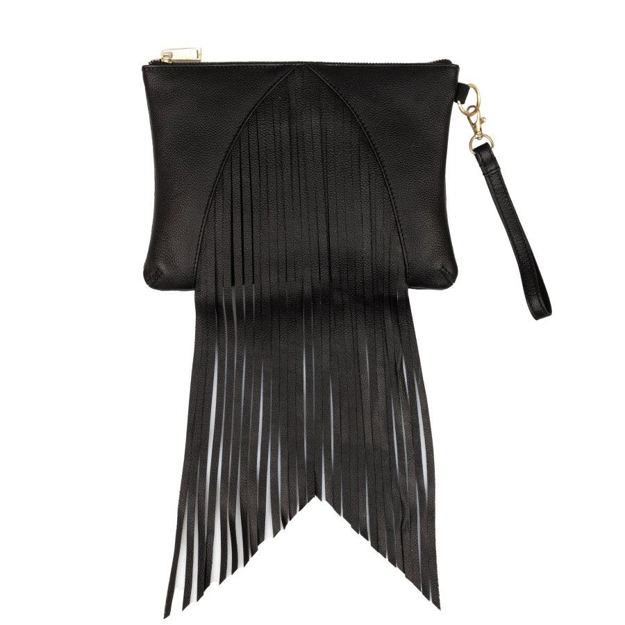 Women San Diego Hat Bags | Dixie Pouch With Fringe