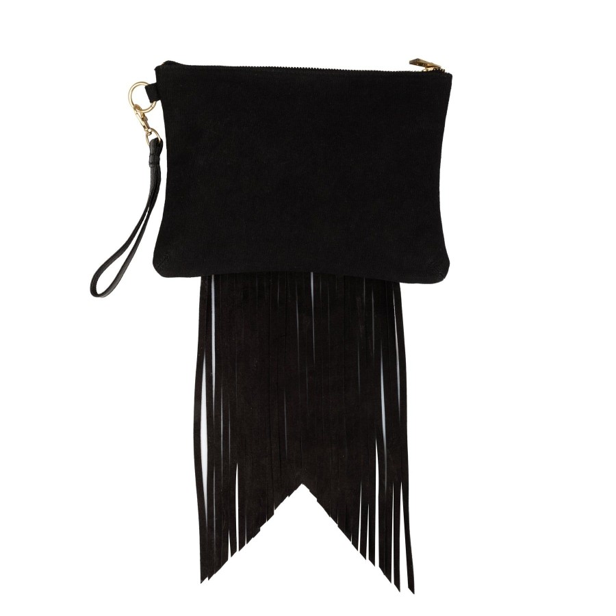 Women San Diego Hat Bags | Dixie Pouch With Fringe