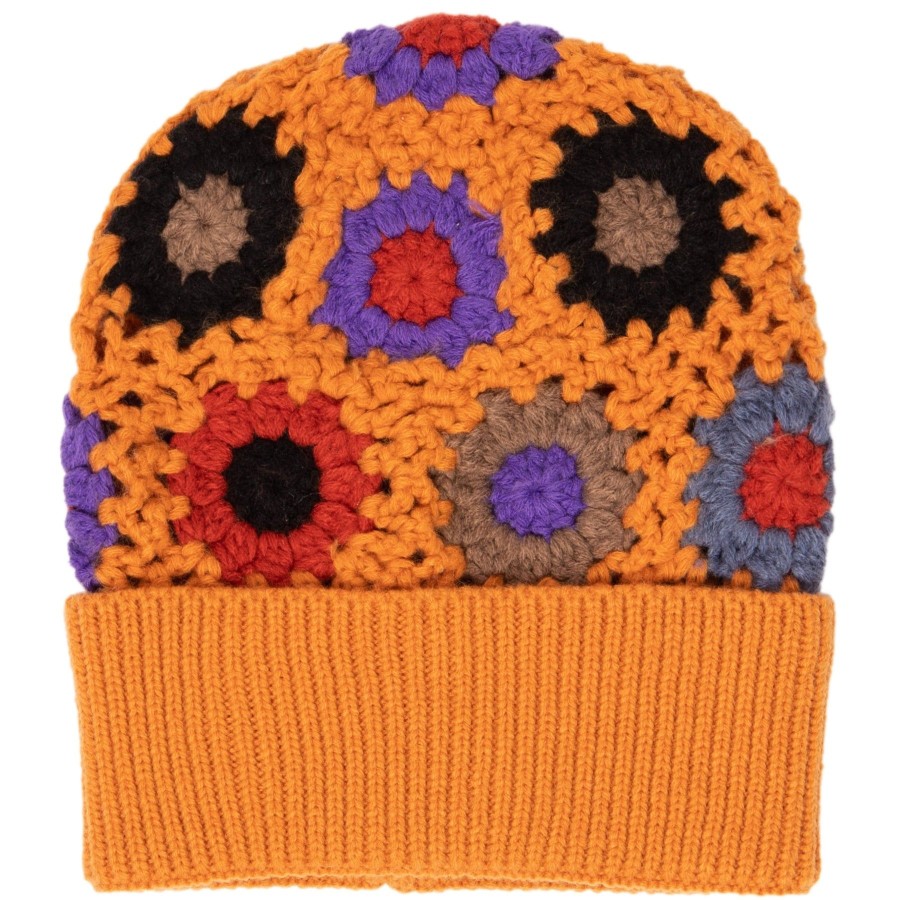 Women San Diego Hat | Maybelle-Granny Square Knit Cuff Beanie