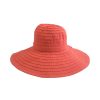 Women San Diego Hat | Women'S Large Brim Ribbon Hat With A Bow