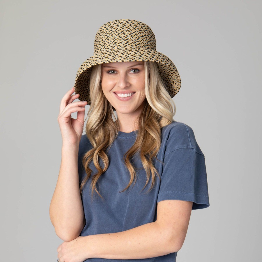 Women San Diego Hat | Lana-Women'S Mixed Ultrabraid Round Bell Shaped Hat