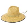 Men San Diego Hat | Men'S Rush Straw Lifeguard (Rsm594)