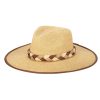 Women San Diego Hat | Boss Fedora-Ultrabraid Fedora With Braided Faux Band