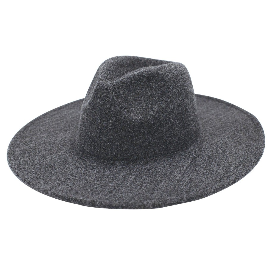 Women San Diego Hat | Women'S Faux Felt Wide Brim Fedora