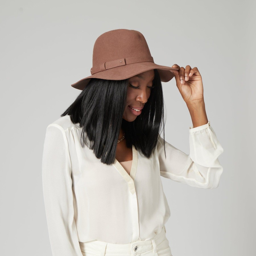 Women San Diego Hat | Beyond Prairie Fedora-Women'S Packable Fedora With Felt Band