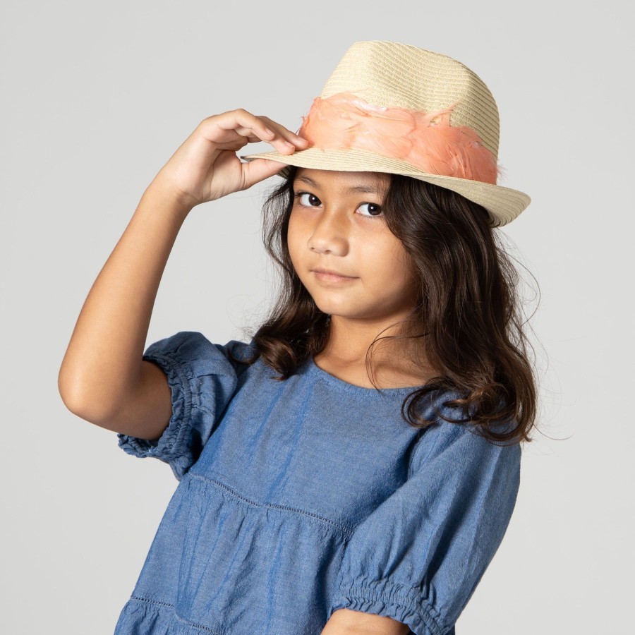 Kids San Diego Hat | Kid Paper Braid Fedora