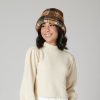 Women San Diego Hat | Helen-Cut & Sew Printed Plaid Sherpa Cap W/Cuff