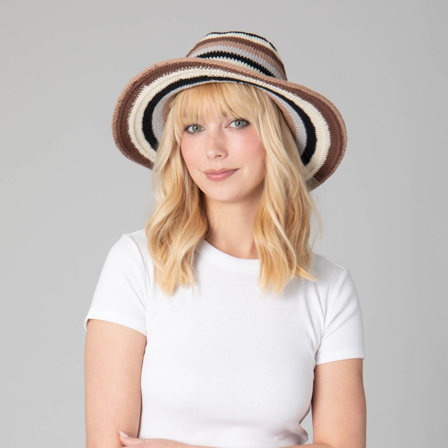 Women San Diego Hat | Women'S Crocheted Brim Hat