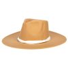 Women San Diego Hat | Faux Felt Wide Brim Fedora