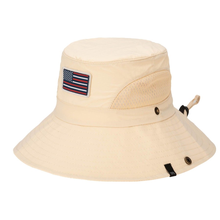 Men San Diego Hat | Outdoor Americana Patch Boonie Hat