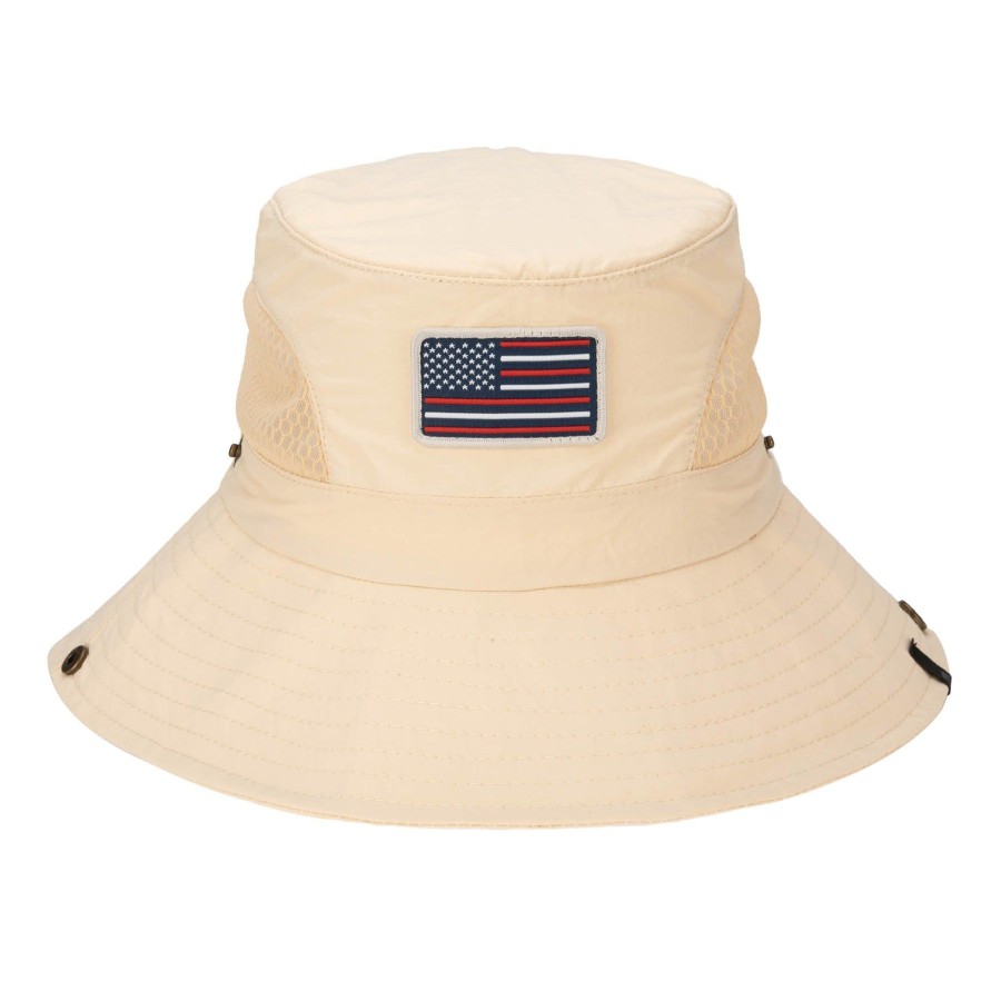 Men San Diego Hat | Outdoor Americana Patch Boonie Hat