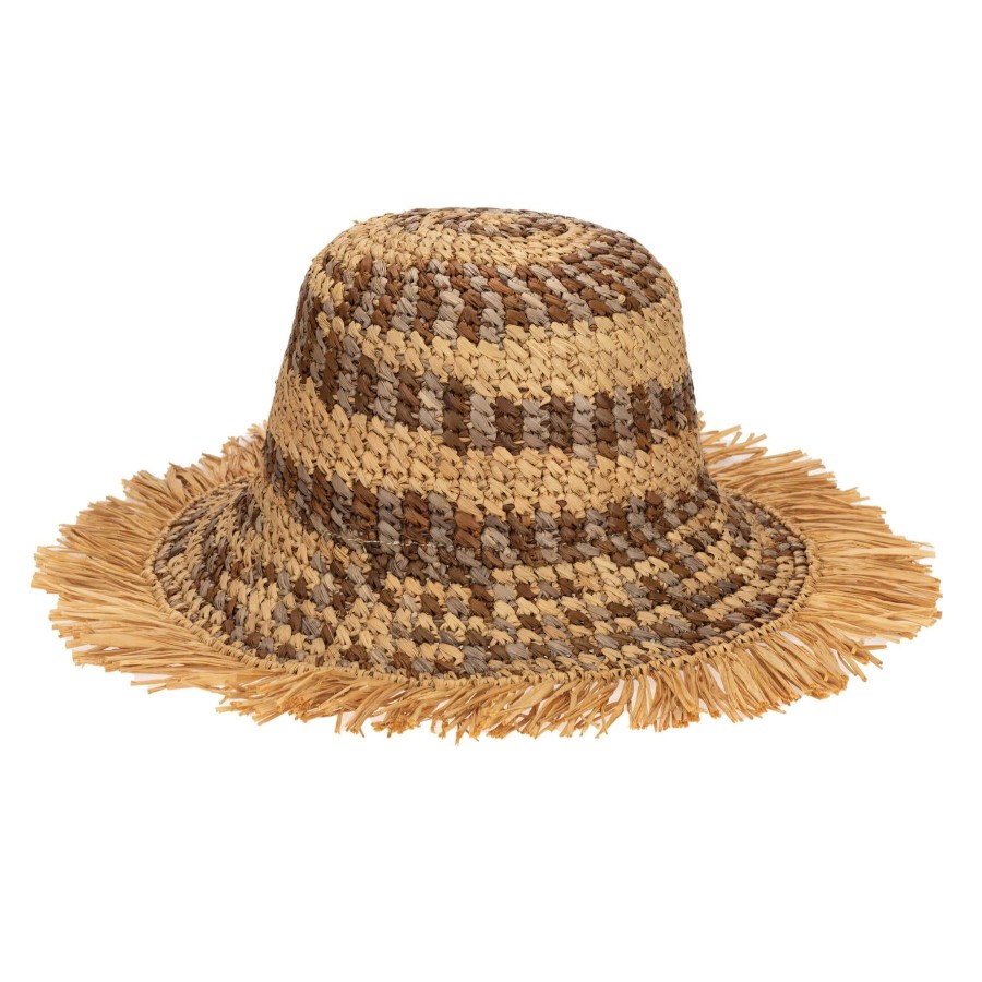 Women San Diego Hat | Waverly Women'S Frayed Edge Bucket