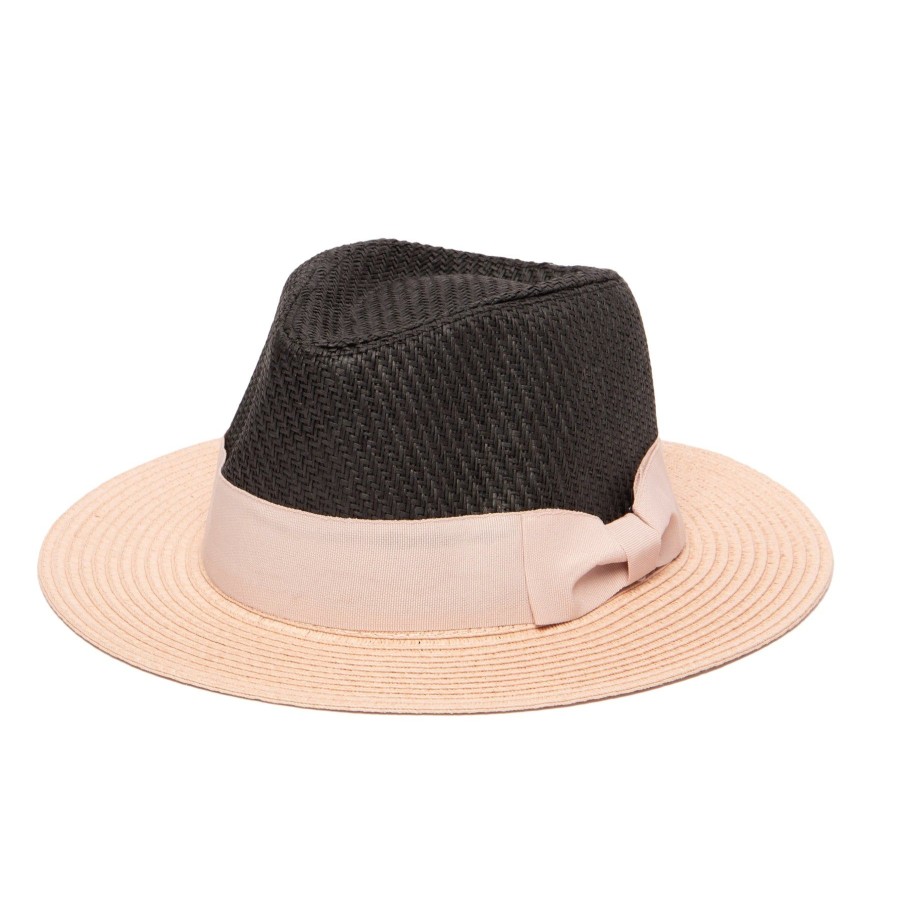 Kids San Diego Hat | Kid Paper Color Blocked Fedora