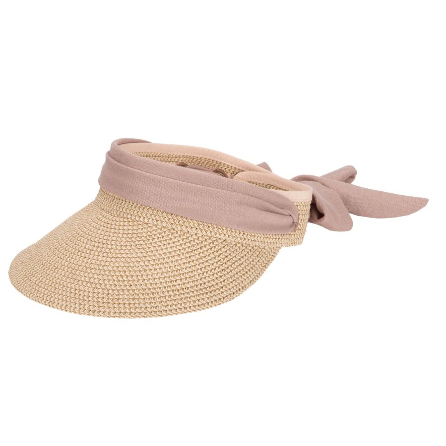 Women San Diego Hat | Crew-Women'S Ultrabraid Visor With Wrap Around Tie