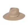 Women San Diego Hat | The Julian-Wool Felt Stiff Brim Fedora