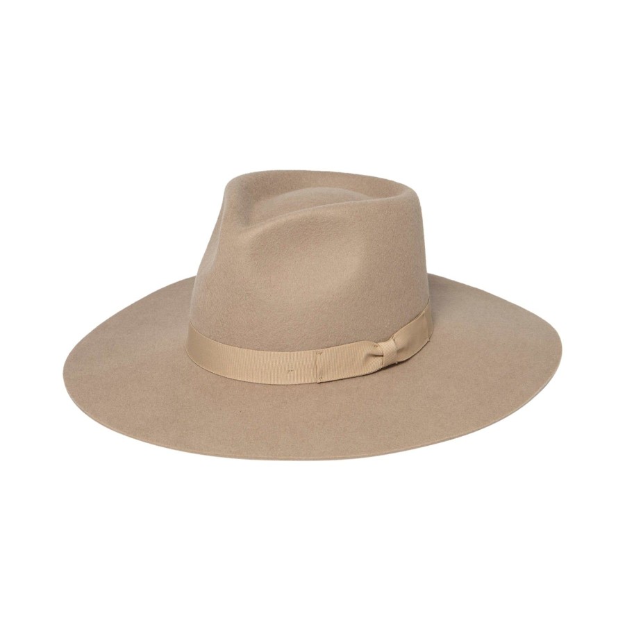 Women San Diego Hat | The Julian-Wool Felt Stiff Brim Fedora