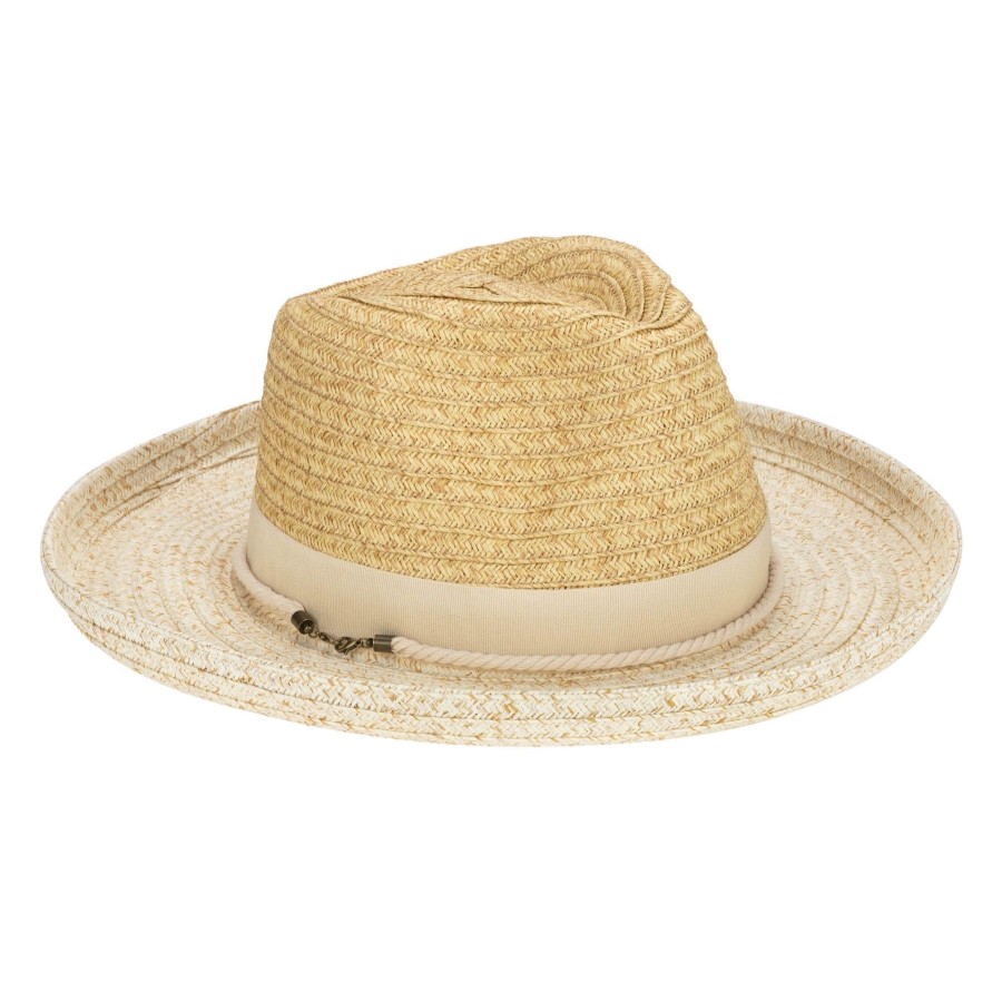 Men San Diego Hat | Mens Two Tone Ultrabraid Rolled Brim Fedora