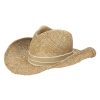 Women San Diego Hat | Rooted-Seagrass Cowboy With Distressed Band