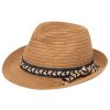 Men San Diego Hat | Paperbraid Stingy Brim Fedora With Layered Bands