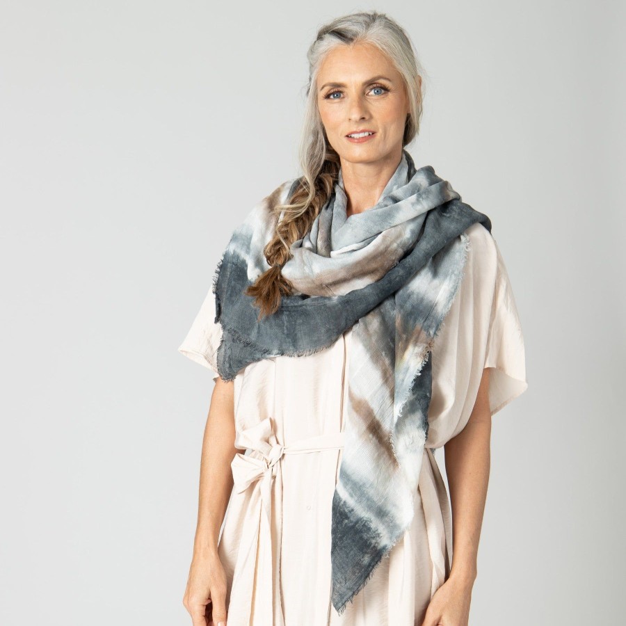 Women San Diego Hat Scarves | Evie Tie-Dye Scarf