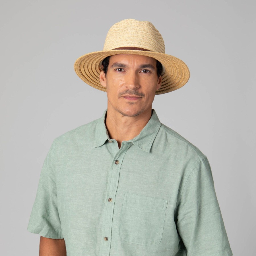 Men San Diego Hat | Mens Two Tone Ultrabraid Fedora