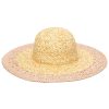 Women San Diego Hat | Women'S Paper Straw Hat With Crochet Brim (Pbl3203)