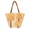 Women San Diego Hat Bags | Blissful-Straw Hand Bag With Straw Embellishments