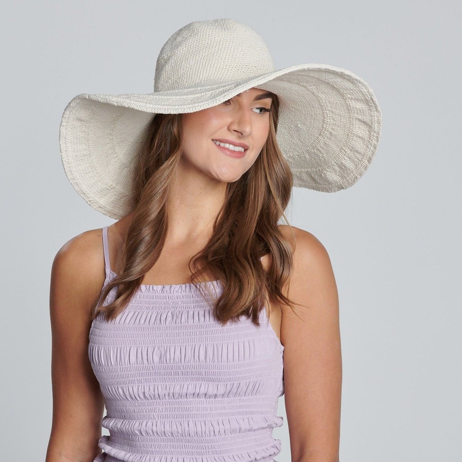 Women San Diego Hat | Women'S Oversized Brim Crochet Sun Hat