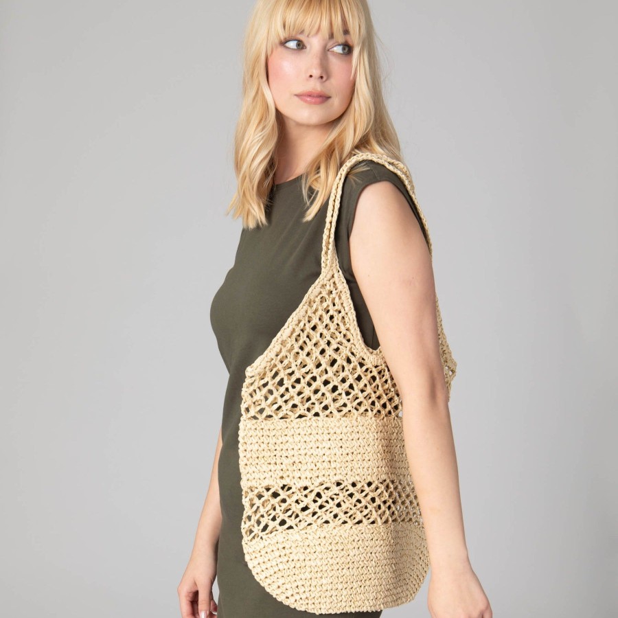 Women San Diego Hat Bags | Malta Paper Crochet Bag