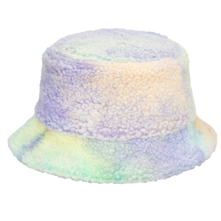 Kids San Diego Hat | Kid'S Tie-Dye Sherpa Bucket