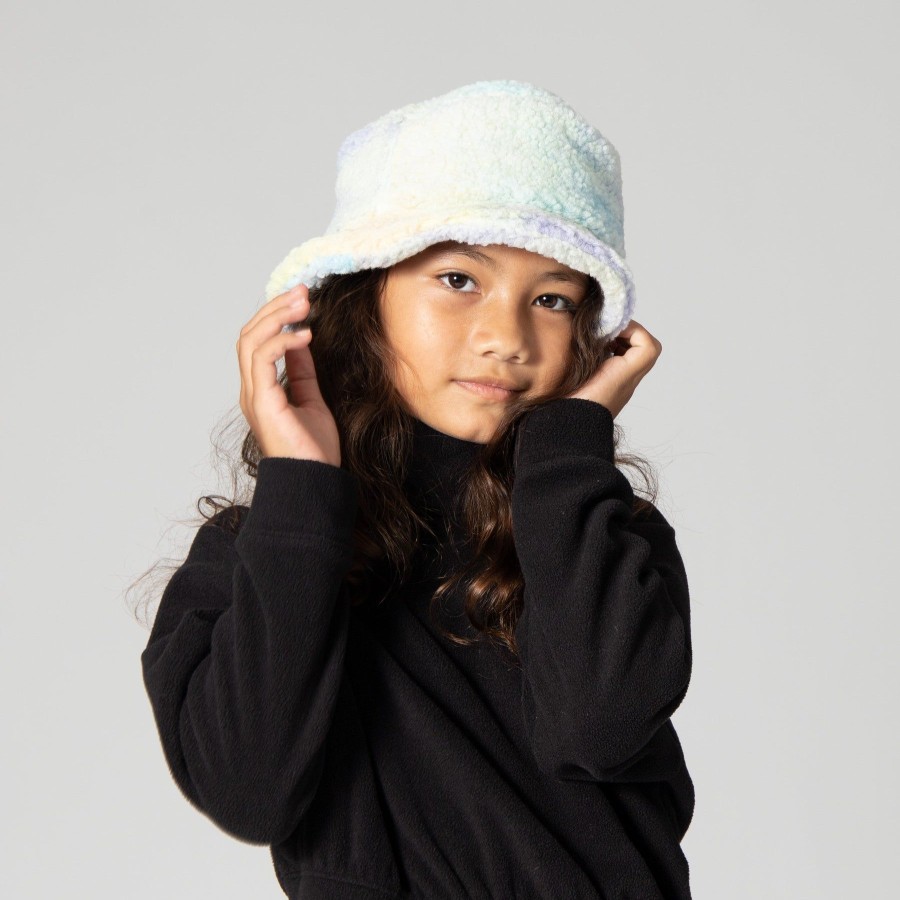 Kids San Diego Hat | Kid'S Tie-Dye Sherpa Bucket