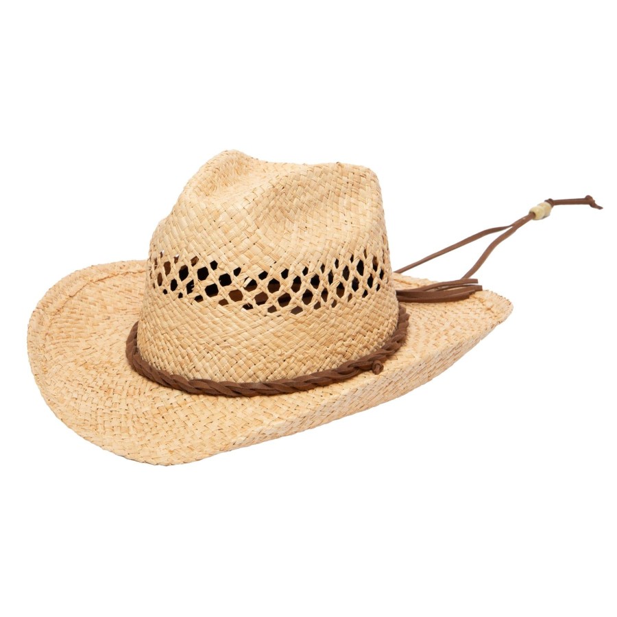 Men San Diego Hat | Mens Cowboy W/Chin Cord