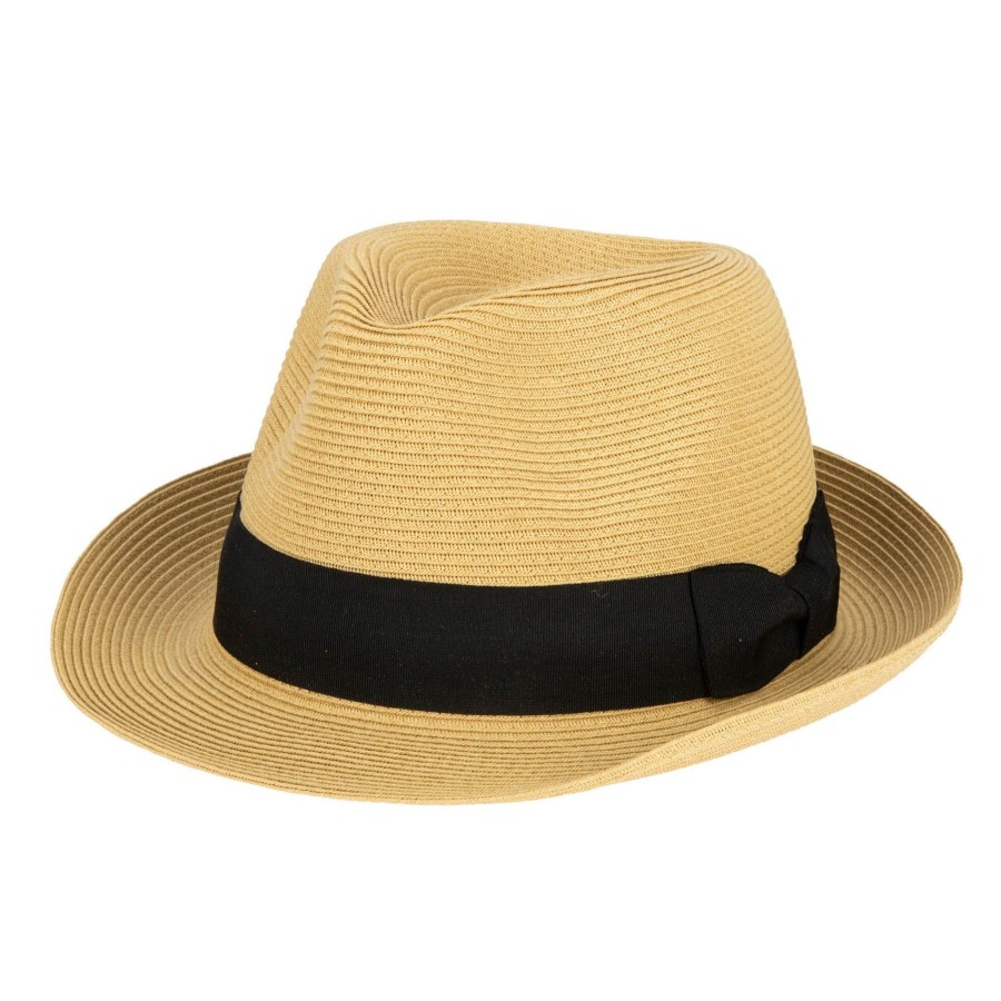 Women San Diego Hat | Next Level Fedora-Women'S Ultrabraid Stingy Brim Fedora