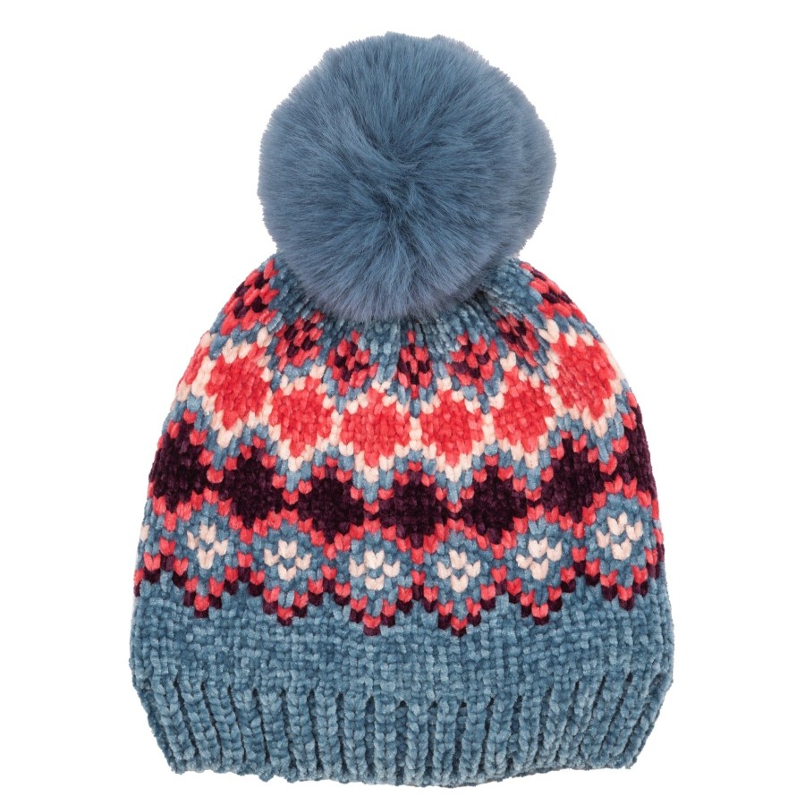 Kids San Diego Hat | Kid'S Chenille Jacquard Knit Beanie